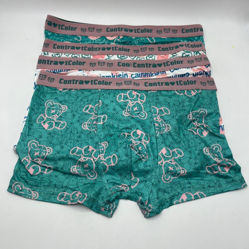 4-Pack Men's Boxer Briefs,Stylish & Comfortable,Size XXL
